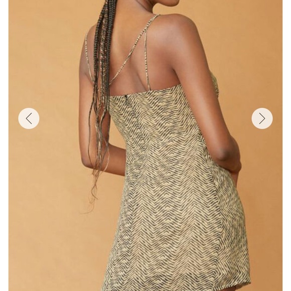 Forever 21 Brown/Black Striped Bodycon Dress - Picture 3 of 13